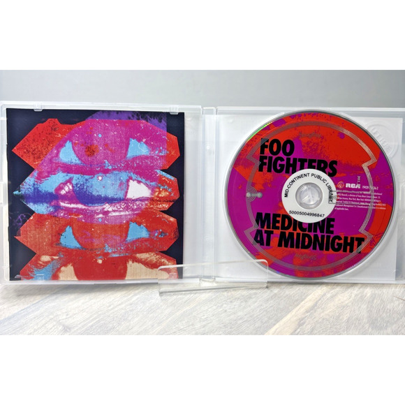 Foo Fighters – Medicine at Midnight (CD, 2021 RCA) Alternative Rock Ex-Library - Picture 3 of 5